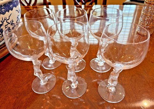 Bayel crystal bacchante set - crystal, of