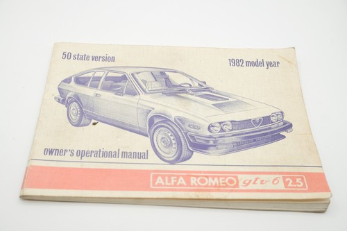 1982 alfa romeo gtv6 usa - alfa,