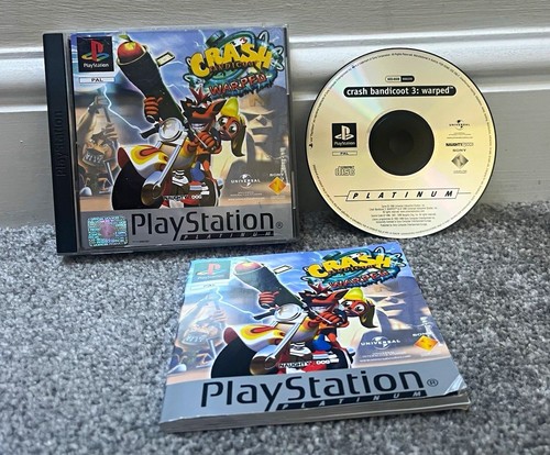 Sony crash bandicoot warped - crash, 3: