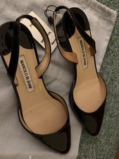Manolo Blahnik Black Patent