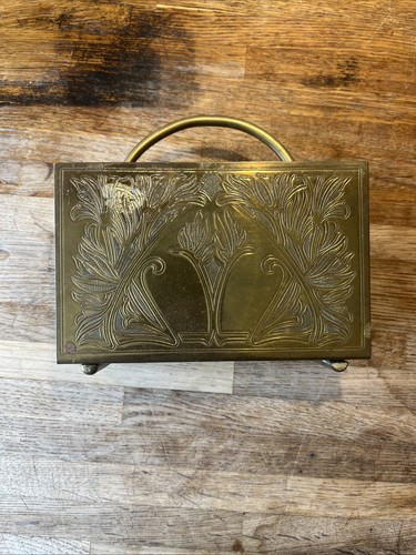 Vintage brass letter - vintage, rack