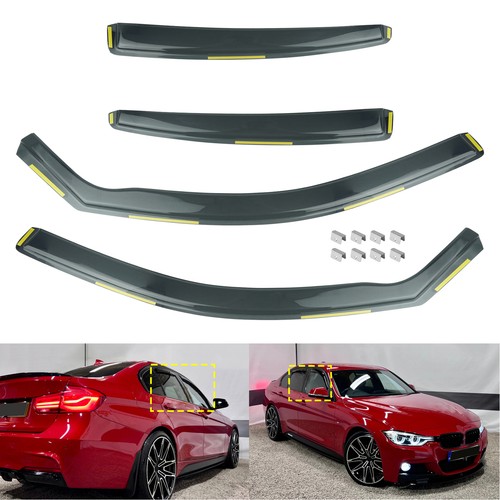 4pcs wind deflectors - wind, deflectors tinted