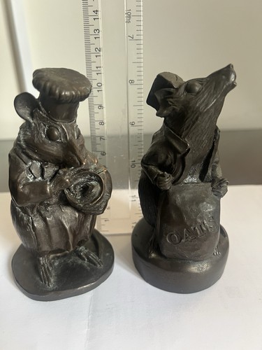 Pair vintage cold bronze - pair,