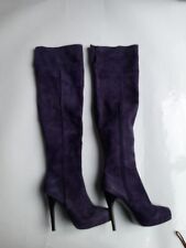 Beautiful Suede Leather Thigh Boots MODA IN PELLE  UK 5.5 EU 39 Inches