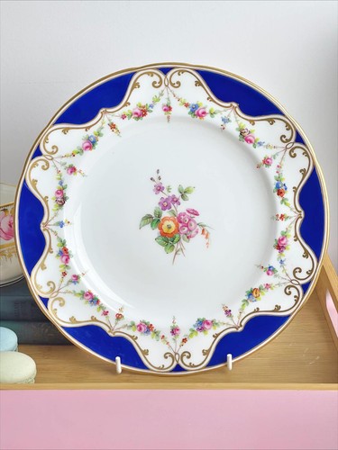 Antique minton dessert plate - dessert,