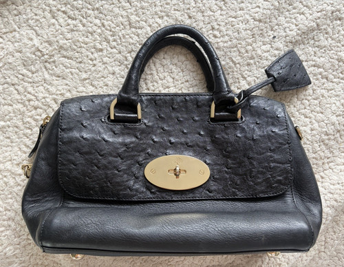 Vintage mulberry black leather - vintage,