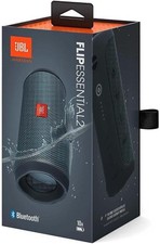 JBL FLIP ESSENTIAL 2 PORTABLE WATERPROOF BLUETOOTH SPEAKER - BLACK