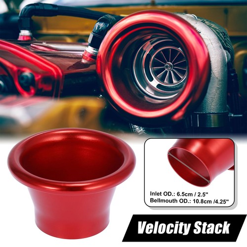 Inlet bellmouth velocity - 2.5",