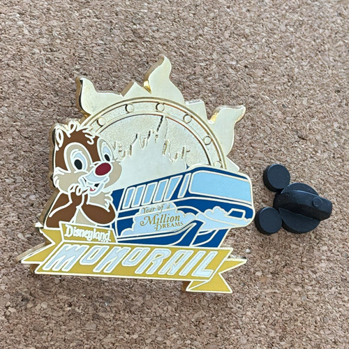 Disney pin disneyland monorail - pin,