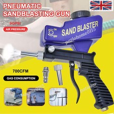 Air Sandblasting Gun Compressor Handheld 1/4" Sand Blaster Shot Media Blasting