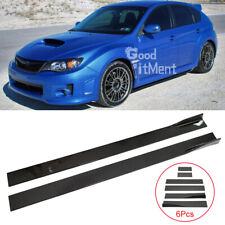 Carbon Fiber Black Side Skirts