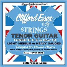 TENOR GUITAR STEEL STRING FOR UKULELE PLAYERS TUNED GCEA WITH A LOW G