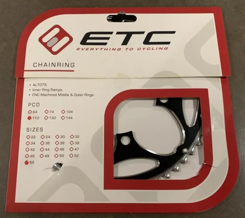 Etc chainring alloy cnc 110mm - etc,