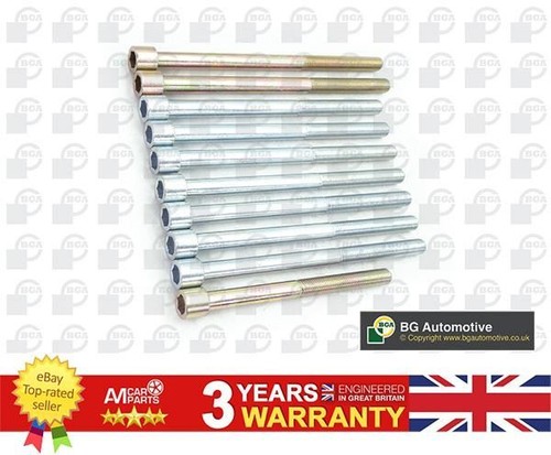 Cylinder head bolt set - head, for