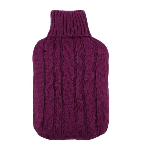 Knitted hot water - hot, bottle