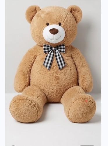 Large light brown plush teddy - large,