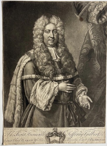 Antique mezzotint engraving - antique,