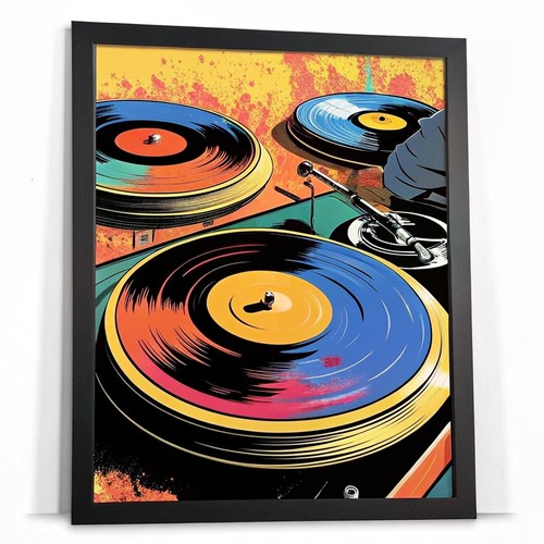 Pop wall vinyl - wall, colourful