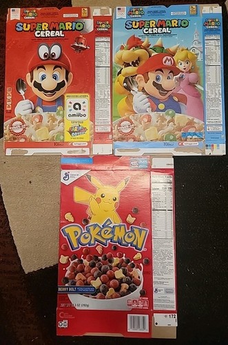 Super mario cereal amiibo red - mario,