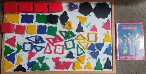 Original polydron 392 tiles - polydron--392,