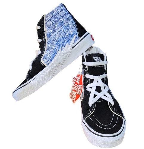 Vans sk8 bolt - liquify, black
