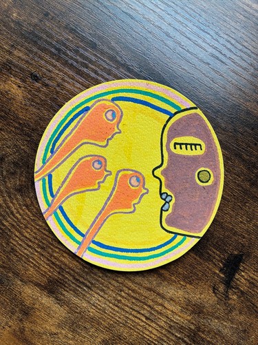 Original outsider art painting - outsider,