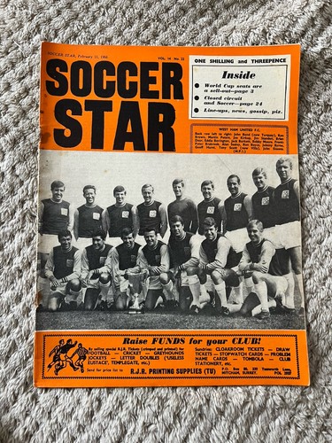 Soccer star feb 1966 - feb, 11