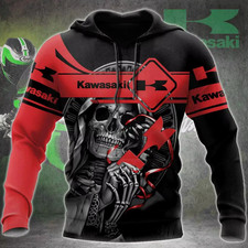 Kawasaki Sweatshirt Motorcycle