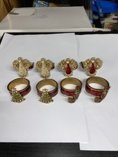 Set Of Eight Christmas Napkins