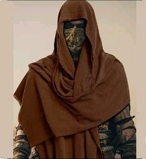 Mens Brown Medieval Shawl
