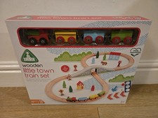 Brand New ELC wooden Little Town Train Set