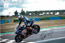 Toprak Razgatlıoğlu BMW Motorrad WorldSBK Superbike Rider Signed 12x8 Photo +COA