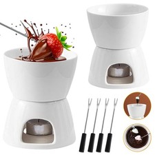 Chocolate Fondue Set Cheese Fondue Sets Mini Fondue Pot Chocolate Fondue Mug New