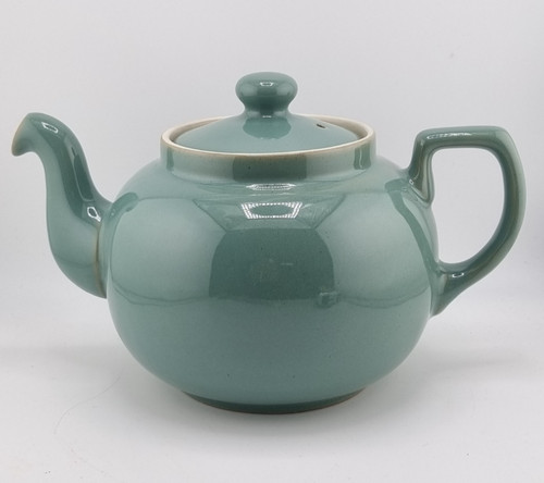 Denby manor green teapot - teapot, 2.25
