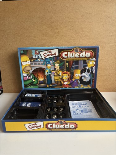 The simpsons cluedo board game - the,