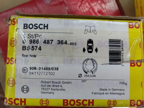 Bosch 986 487 364 break - bosch, shoe