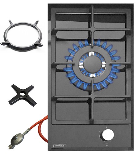 Phoenix 101gbt gas hob - phoenix, glass