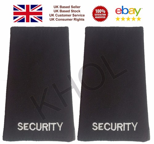 Woven security epaulette - woven,