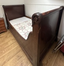 Mahogany Victorian Bed