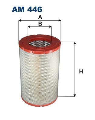 Fits filtron 446 air - 446, filter