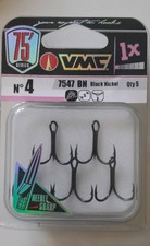 Vmc Barbed Treble Hooks,size