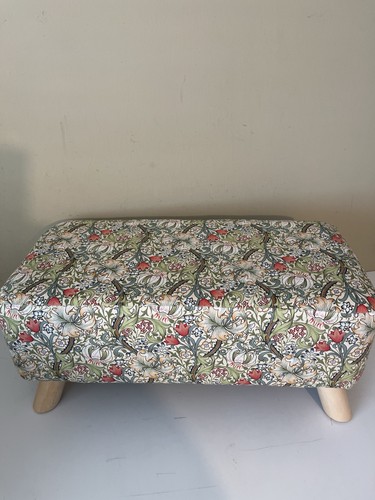 New rectangular footstool - new,