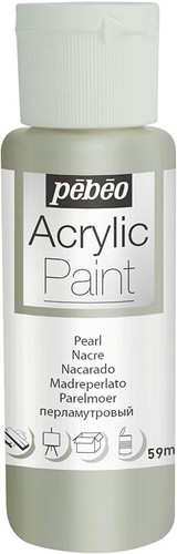 59ml pearl white - 59ml, acrylic
