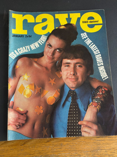 Rave magazine jan 1967 - magazine, reg