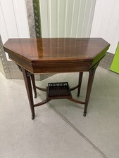 Edwardian Mahogany Card Table 