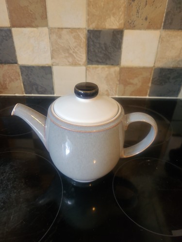 Denby jet grey teapot - grey,