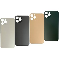 For iPhone 11 Pro / Max Replacement Back Glass Rear Glass Battery Cover Big Hole