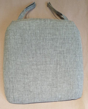 John Lewis Garden Seat Pad Cushion Furniture Cushion Replacement - light grey