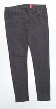 Yes Yes Womens Grey Cotton