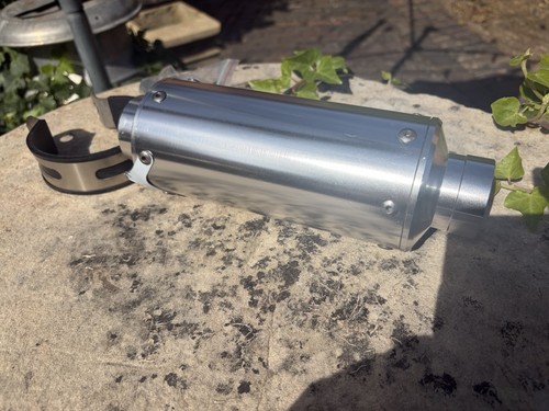 Short muffler can alloy - short, in